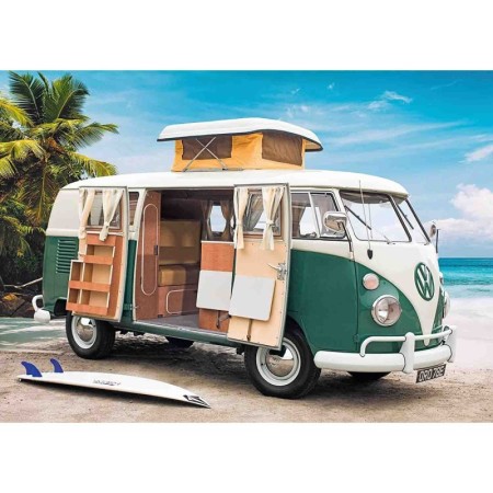 Puzzle Duba Volkswagen T1, 1000 Piese Ravensburger - 1